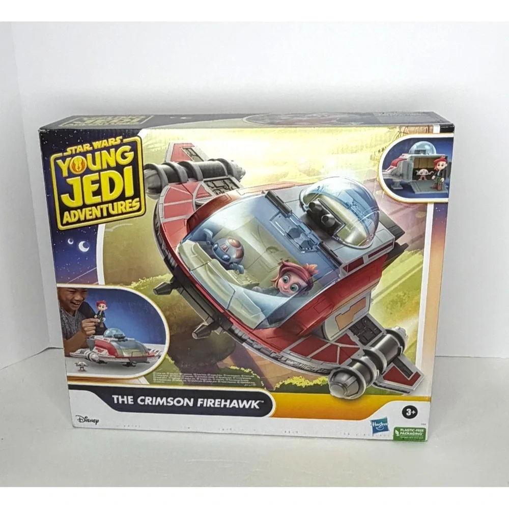 Star Wars:‎ Young Jedi Adventures The Crimson Firehawk Toy Set New Sealed 17